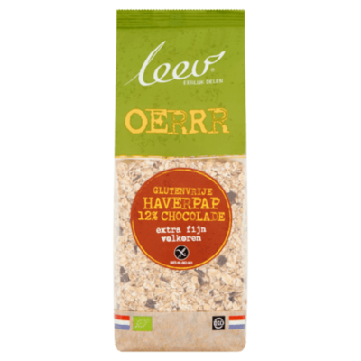 Leev Bio glutenvrije haverpap chocolade